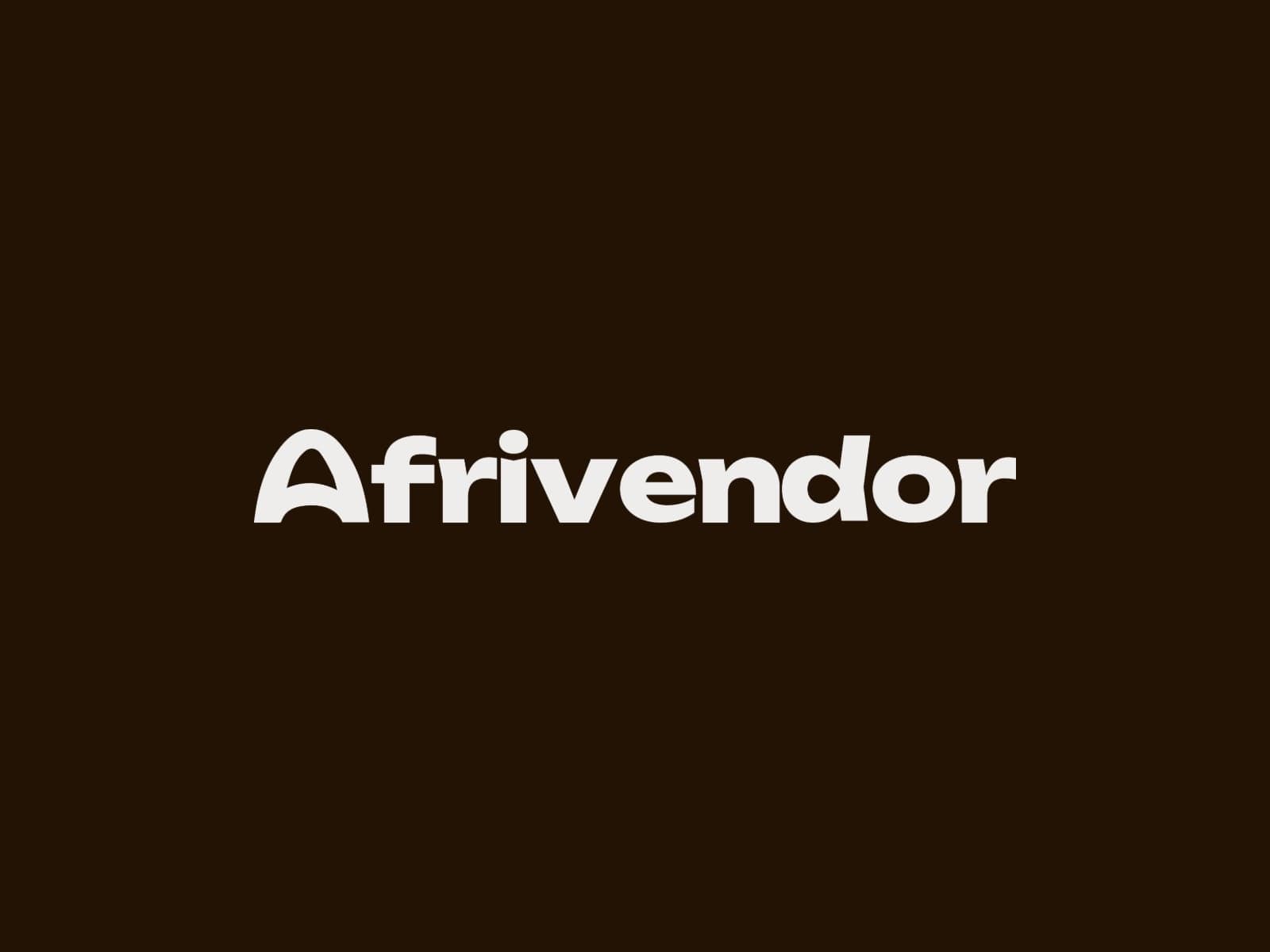 Afrivendor: A marketplace connecting African and UK service vendors with customers: brand, customer and vendor apps, a web app, an admin dashboard and a custom-orders system.